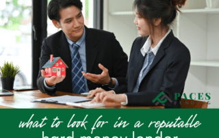 What to Look for in a Reputable Hard Money Lending Company